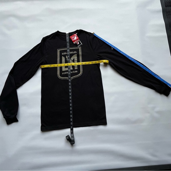 Adidas Black LAFC Long Sleeve Shirt Size Small NWT - Picture 5 of 8